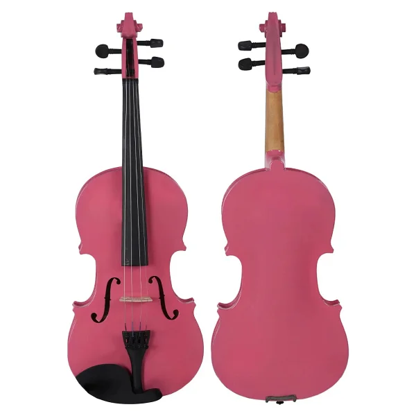Midex Hga24pink-Pak Pembe 1/2 Çocuk Kemanı Seti (Yastık Tuner Susturucu Çanta Yay Reçine) - Görsel 3