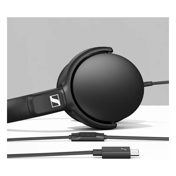 Sennheiser HD 400u Type-C Kablolu Kulak Üstü Kulaklık - Görsel 8