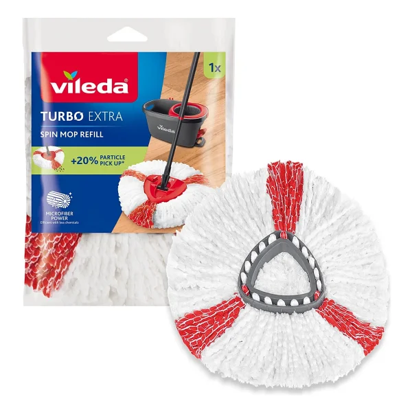 Vileda Turbo 2in1 Yedek Paspas 6'lı - Görsel 10