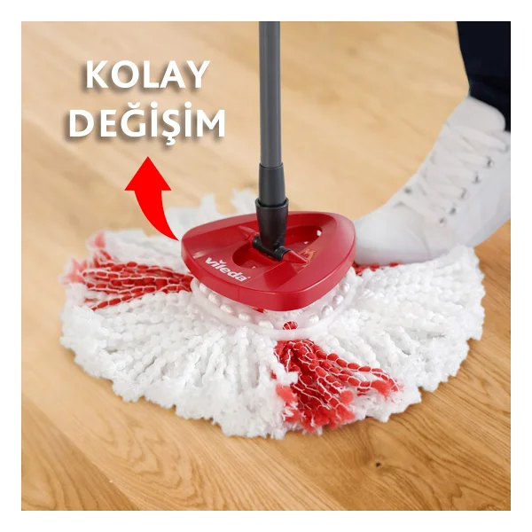 Vileda Turbo 2in1 Yedek Paspas 6'lı - Görsel 4