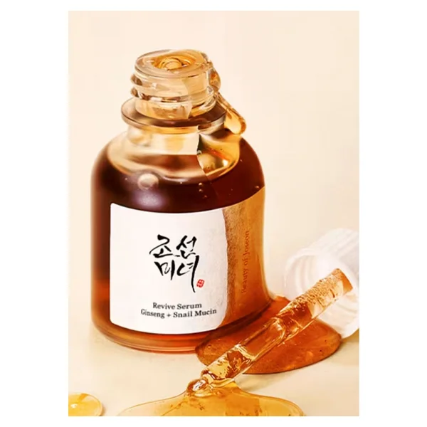 Beauty Of Joseon - Revive Serum : Ginseng+Snail Mucin Nemlendirici Canlandırıcı Cilt Serumu 60 Ml - Görsel 2