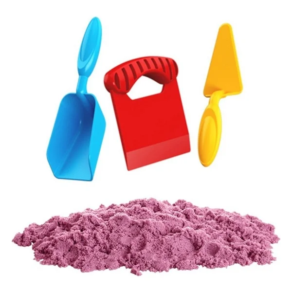 Art Craft Aksesuarlı Pembe Kinetik Oyun Kumu 1000 Gr 03693 - Görsel 7