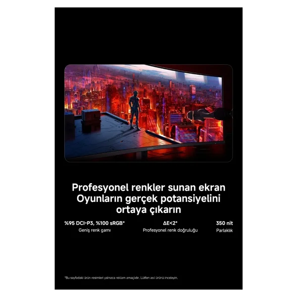 Xiaomi Redmi G34wqi 34" 1 Ms Wqhd Curved 180 Hz Oyuncu Monitörü - Görsel 8