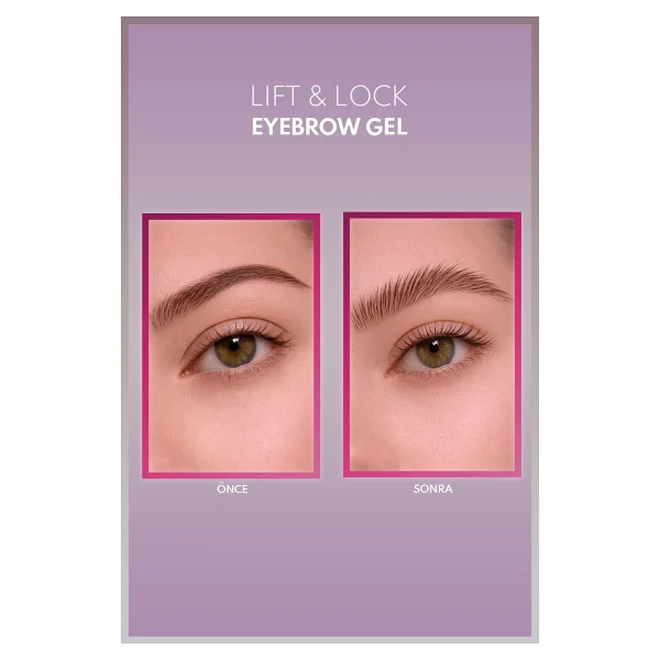 Note Lift & Lock Şeffaf Kaş Sabitleyici Jel - Görsel 4