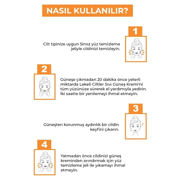 Sinoz Dark Spot Control Fluid Koyu Leke Karşıtı 50 Ml 50 Faktör Güneş Kremi - Görsel 5