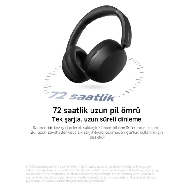 Xiaomi Redmi Headphones Neo ANC Kulak Üstü Bluetooth Kulaklık - Görsel 9