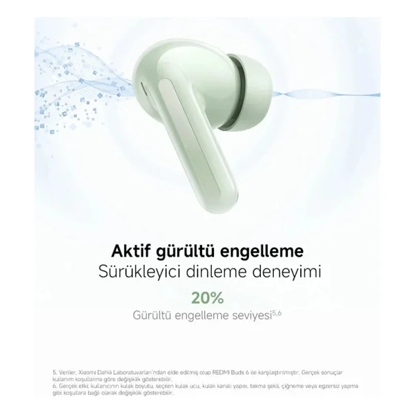 Xiaomi Redmi Buds 8 ANC TWS Siyah Kulak İçi Bluetooth Kulaklık - Görsel 4