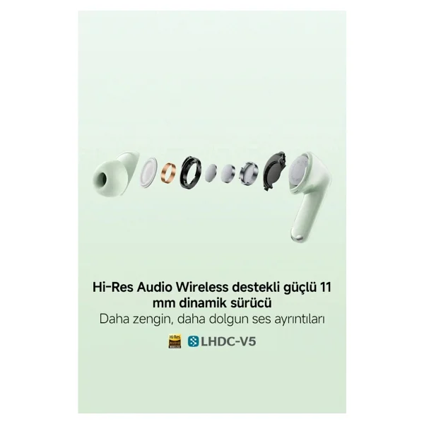 Xiaomi Redmi Buds 8 ANC TWS Siyah Kulak İçi Bluetooth Kulaklık - Görsel 6