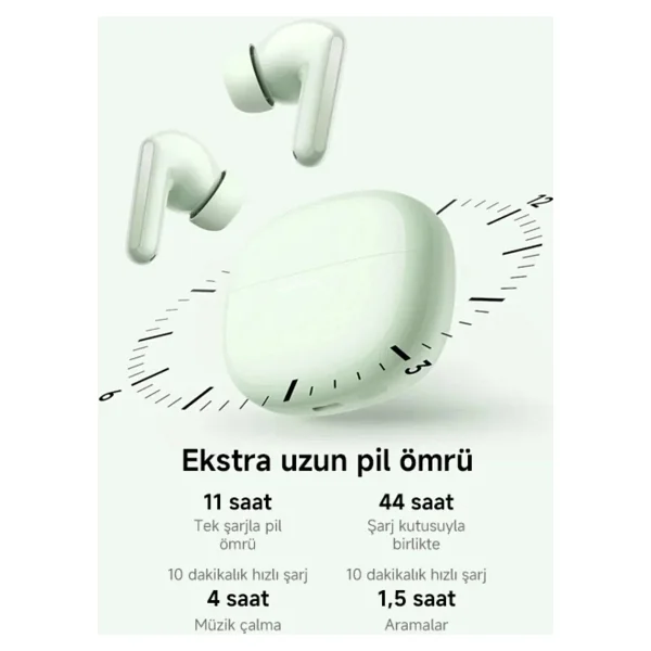 Xiaomi Redmi Buds 8 ANC TWS Beyaz Kulak İçi Bluetooth Kulaklık - Görsel 8