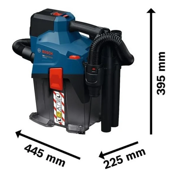 Bosch Gas 18v-6ls Akülü El Süpürgesi - Görsel 2