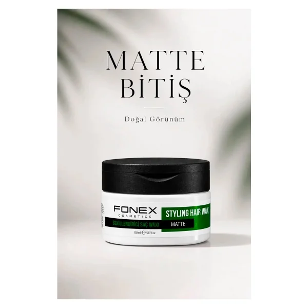 Fnx Barber Matte Effect Wax 150 ml - Görsel 5