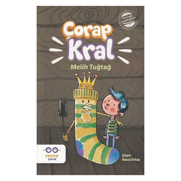 Cezve Çocuk Çorap Kral - Görsel 2