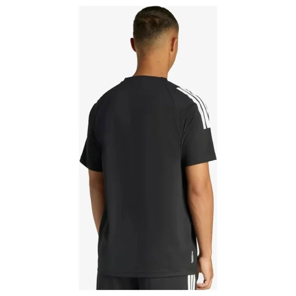Adidas Climacool Sereno 3-Stripes JZ0228 Kısa Kollu Bisiklet Yaka Erkek Tişört - Görsel 3