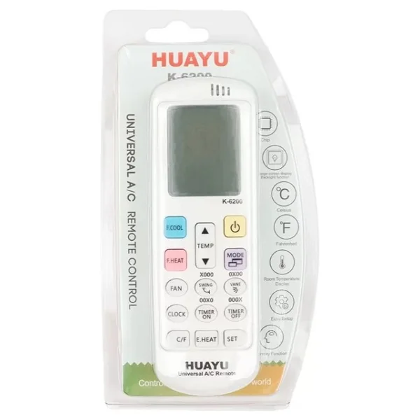 Huayu K-6200 Üniversal Akıllı Klima Kumandası - Görsel 2