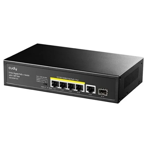 Cudy Gs1005pts1 4 Port 10/100/1000 Mbps Gigabit Switch - Görsel 2