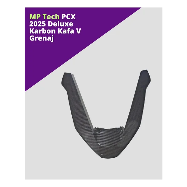 MP Tech PCX 2025 Deluxe Karbon Kafa V Grenaj - Görsel 2