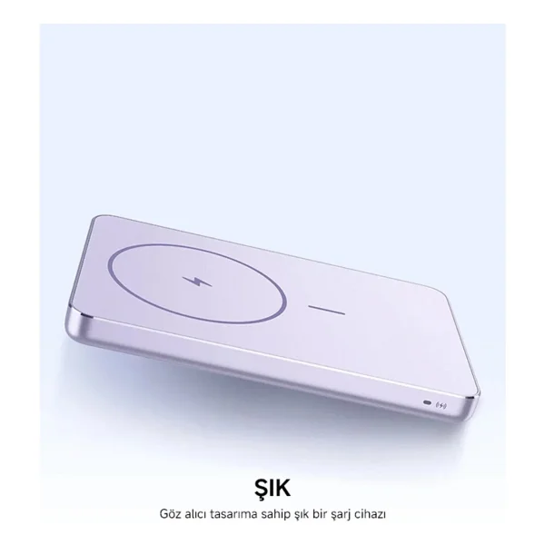Xiaomi Super Slim Magnetic Wpb0507s 5000 mAh Hızlı Şarj Magsafe Powerbank - Görsel 8