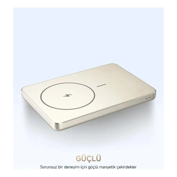 Xiaomi Super Slim Magnetic Wpb0507s 5000 mAh Hızlı Şarj Magsafe Powerbank - Görsel 10