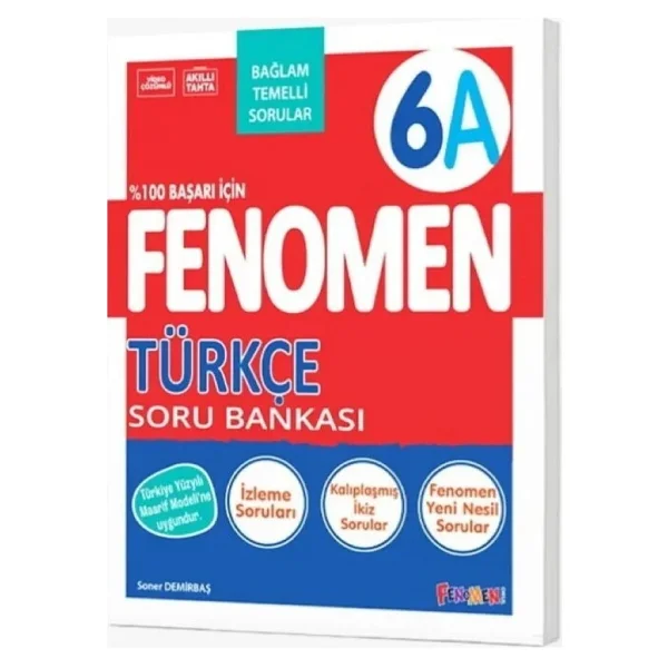 Fenomen Okul Yayınları 6. Sınıf Türkçe A Soru Bankası - Görsel 2