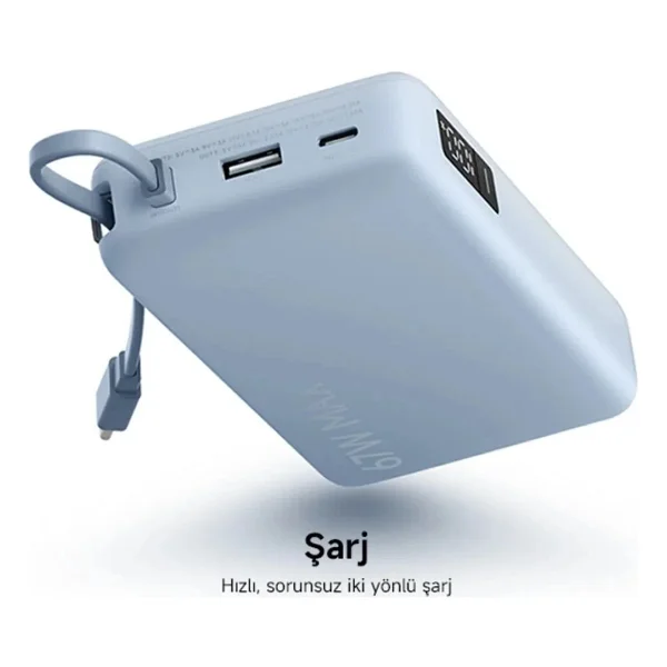 Xiaomi 67 W 20000 mAh Hızlı Şarj Powerbank - Görsel 6