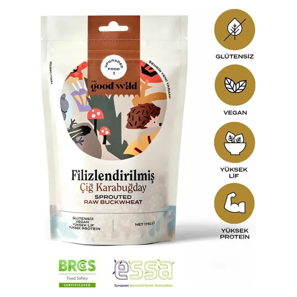 The Good Wild Filizlendirilmiş Çiğ Karabuğday 175 Gr - Görsel 6