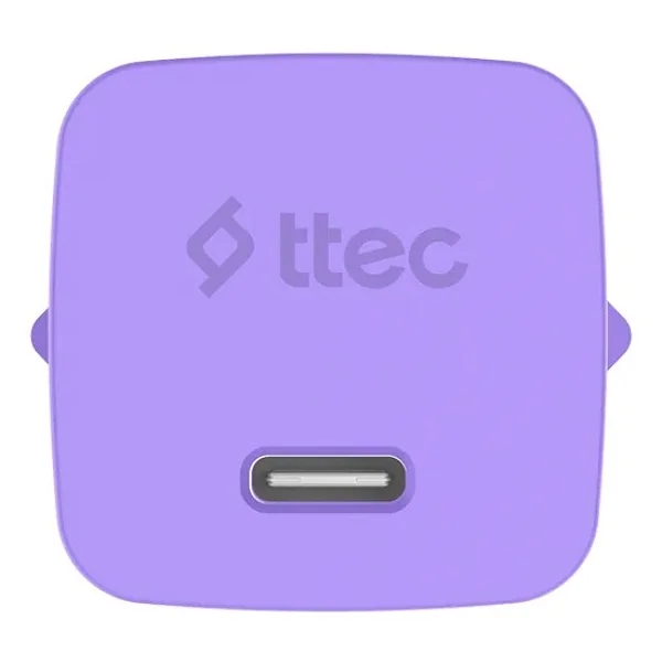 Ttec Smartcharger Gan 2scg45cnmr Mor 45 W Type-C Kablolu Hızlı Şarj Aleti - Görsel 3