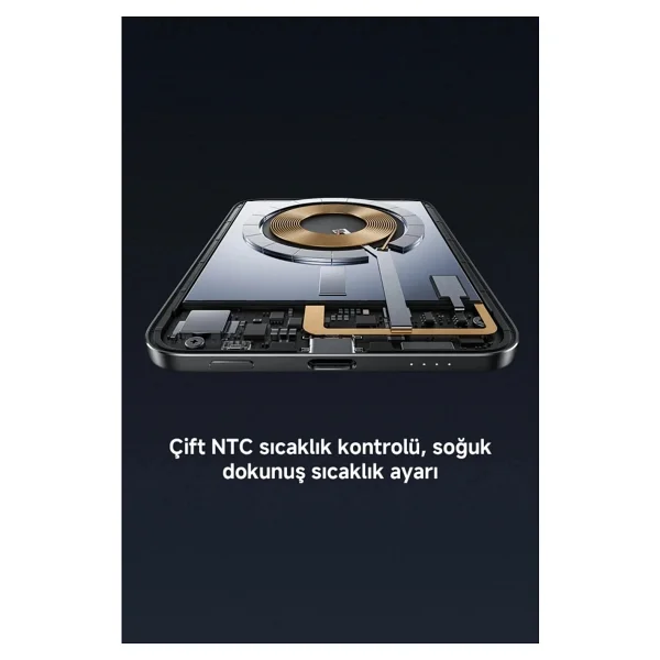 Xiaomi Ultrathin Magnetic Turuncu 5000 mAh 15 W Hızlı Şarj Powerbank - Görsel 9