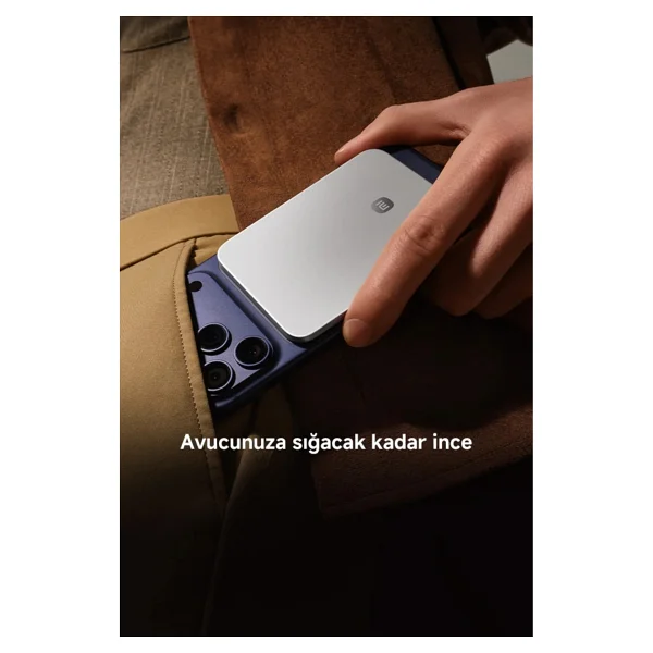 Xiaomi Ultrathin Magnetic Siyah 5000 mAh 15 W Hızlı Şarj Powerbank - Görsel 4