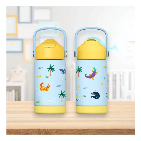 Sipnjoy - Flipsip Çocuk Su Termosu 360 Ml - Adventure Trails - Görsel 10