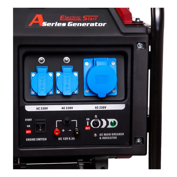 Loncin Lc8000d-A 8 Kva İpli/Marşlı Benzinli Jeneratör - Görsel 2
