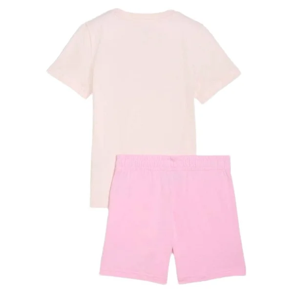 Puma Kız Çocuk Pembe Pamuklu Spor Şortlu Takım 68524021 - Görsel 2