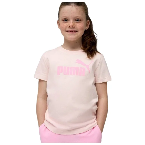 Puma Kız Çocuk Pembe Pamuklu Spor Şortlu Takım 68524021 - Görsel 3