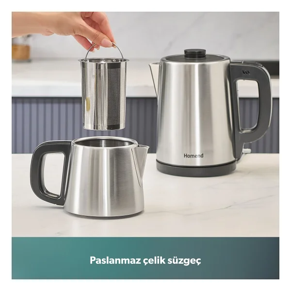 Homend Royaltea 1728H 1650 W Çay Makinesi - Görsel 4