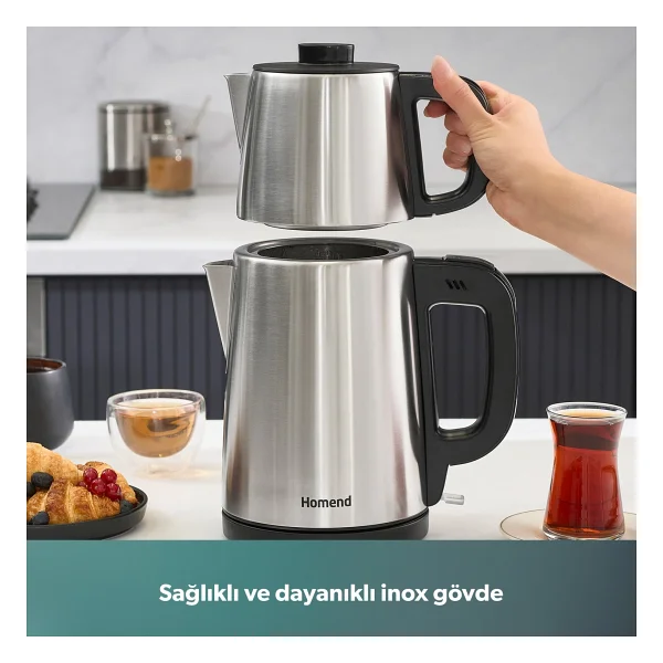 Homend Royaltea 1728H 1650 W Çay Makinesi - Görsel 6