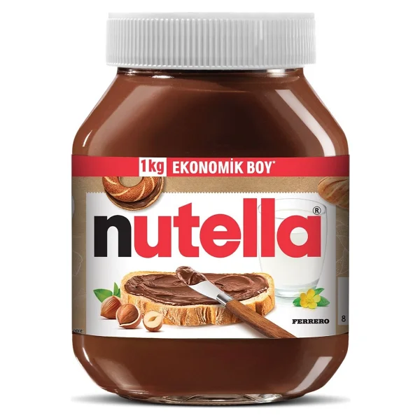 Nutella Kakaolu Fındık Kreması 1 Kg - Görsel 6