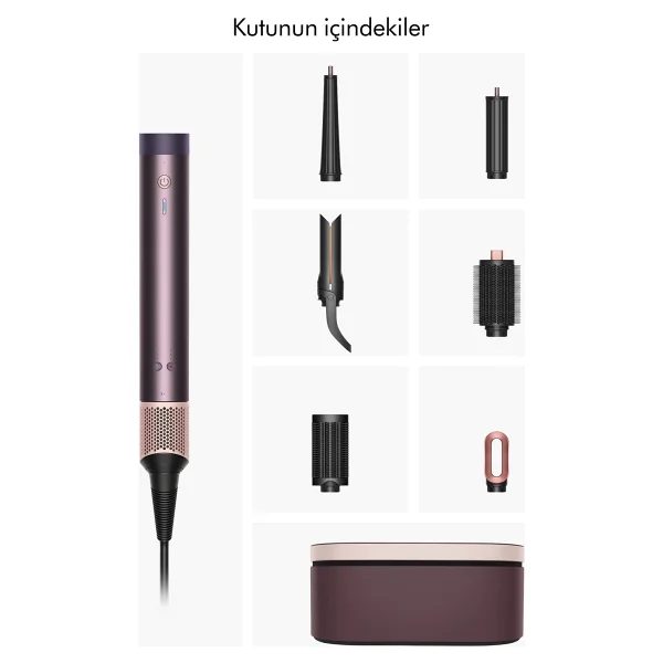 Dyson Airwrap Co-Anda2x Jasper Plum Saç Şekillendirme Seti - Görsel 2