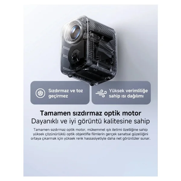 Xiaomi Smart L1 200 Lümen Full HD Wi-Fi Projeksiyon Cihazı - Görsel 4