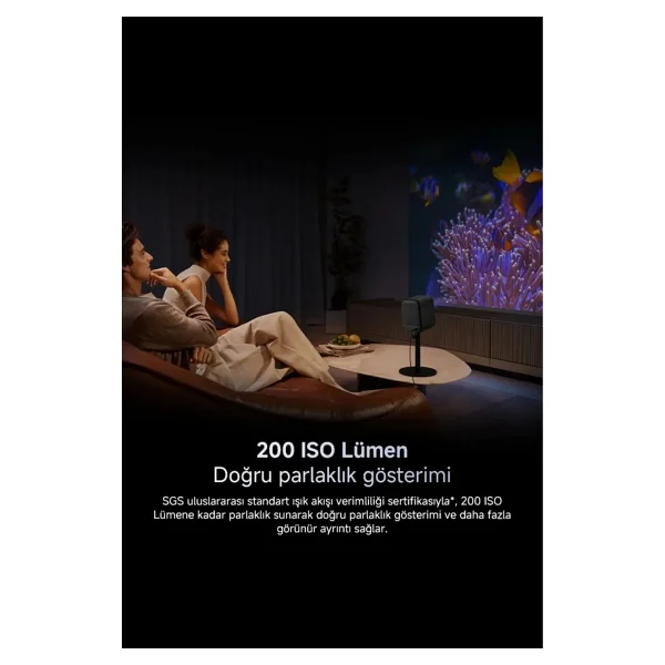 Xiaomi Smart L1 200 Lümen Full HD Wi-Fi Projeksiyon Cihazı - Görsel 5