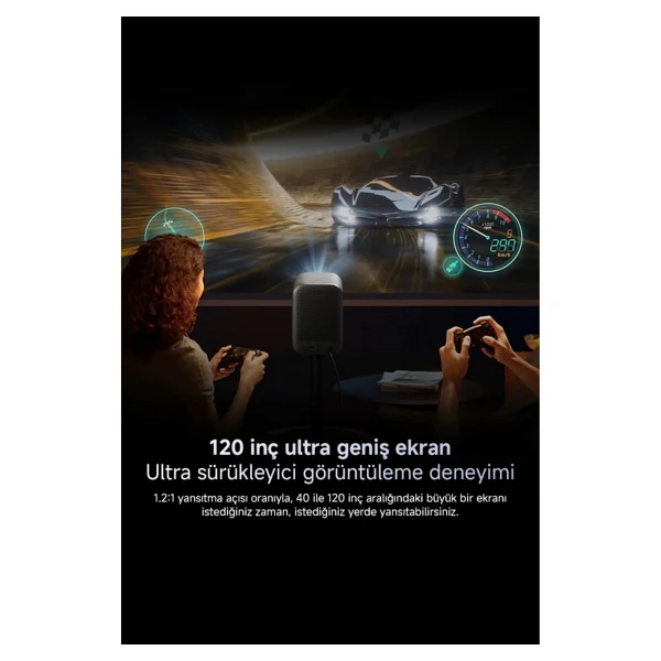 Xiaomi Smart L1 200 Lümen Full HD Wi-Fi Projeksiyon Cihazı - Görsel 7