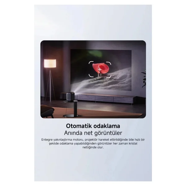 Xiaomi Smart L1 200 Lümen Full HD Wi-Fi Projeksiyon Cihazı - Görsel 9