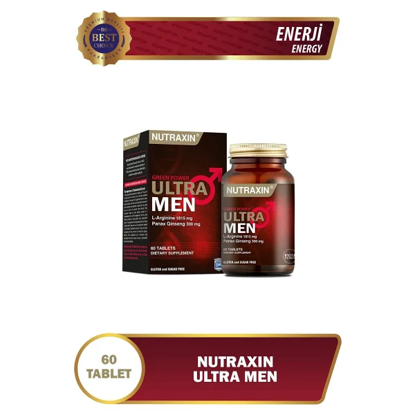 Nutraxin Ultra Men 60 Tablet - Görsel 9