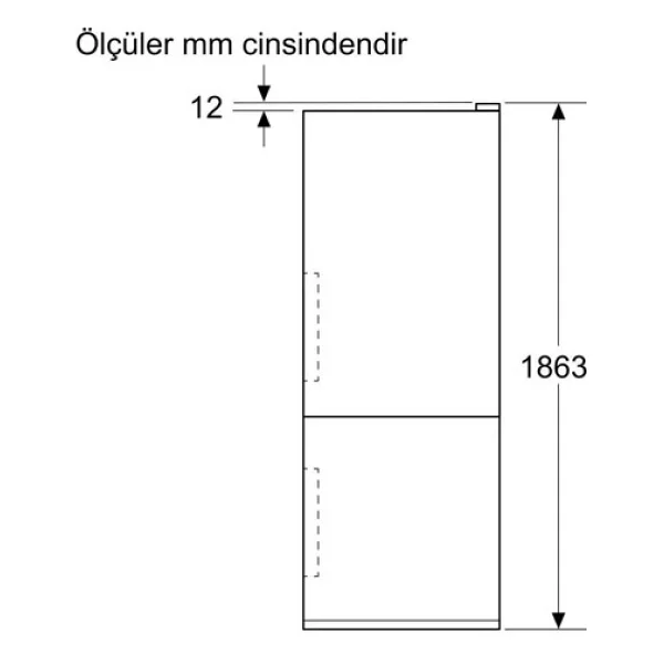Profilo Bd3056wdnn Kombi No Frost Buzdolabı - Görsel 7