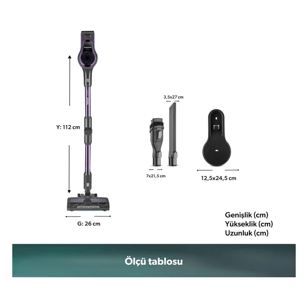 Homend Dustrider 1266H Şarjlı Dikey Süpürge - Görsel 9