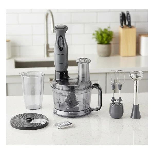 Homend Functionall 2851h 2000 W Kırmızı Mutfak Robotu - Görsel 7