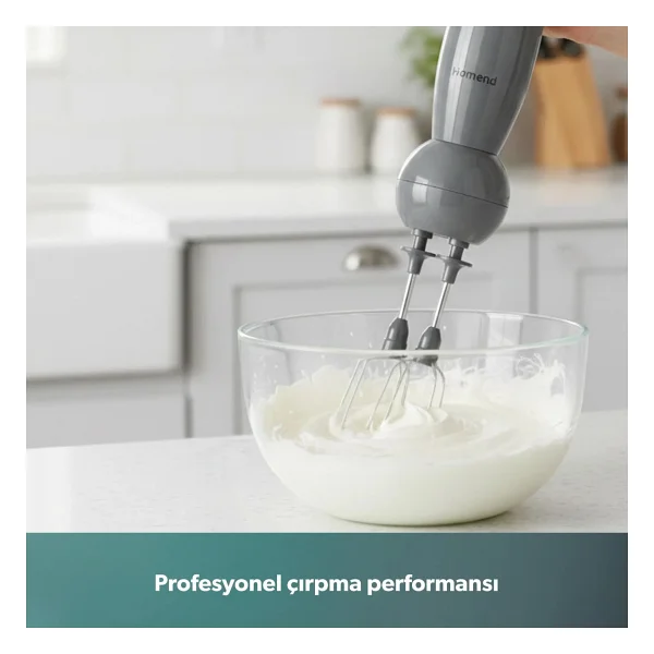 Homend Handmaid 1967h 1000 W Antrasit Blender Seti - Görsel 6
