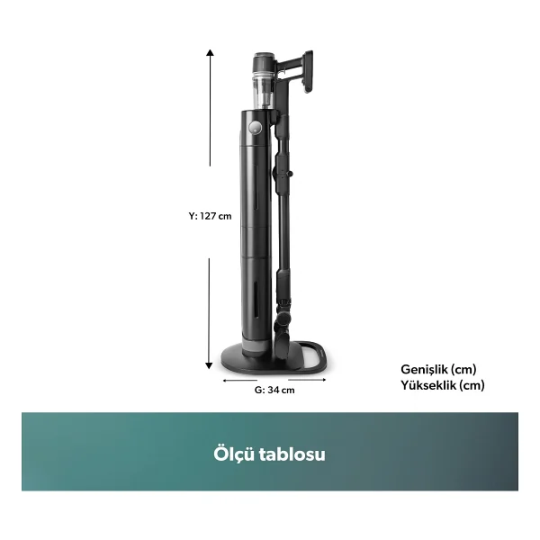 Homend Dustrider Pro 1270h Şarjlı Dikey Süpürge - Görsel 10