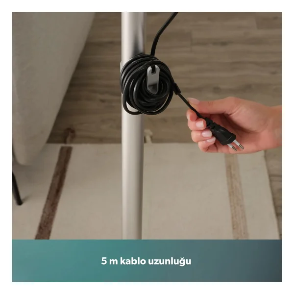 Homend Dustroyer 1272h 2in1 Beyaz Elektrikli Dikey Süpürge - Görsel 5