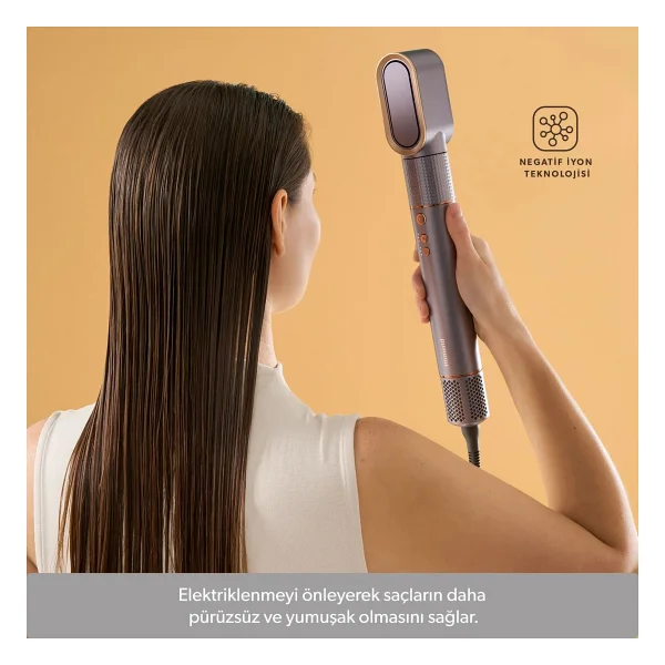 Homend Hairmony 4606H Mor Saç Şekillendirme Seti - Görsel 4