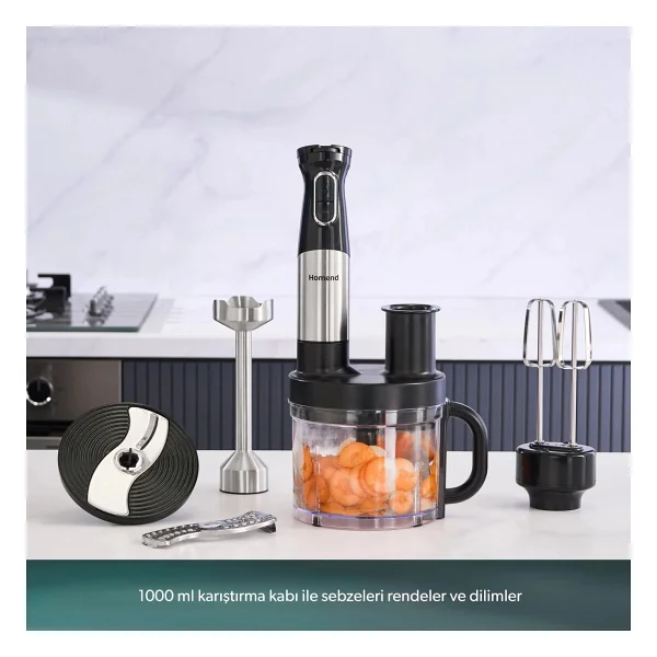 Homend Functionall 2848h 1500 W Mutfak Robotu - Görsel 2