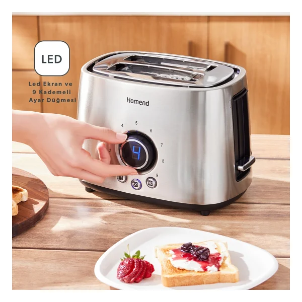 Homend Breadfast 1502h Ekmek Kızartma Makinesi - Görsel 6
